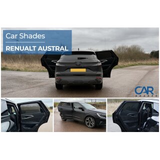 Sonnenschutz für Renault Scenic E-Tech ab BJ. 2023, Blenden hintere Türen