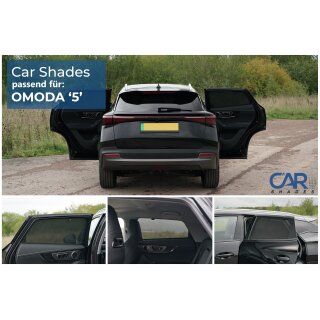 Sonnenschutz für Omoda E5 ab BJ. 2025, Blenden hintere Türen