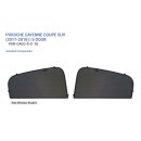 Sonnenschutz für Porsche Cayenne Coupé BJ. 2019-26, Blenden beide hinteren Türen