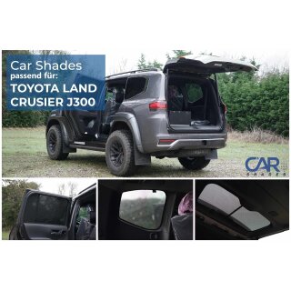 Sonnenschutz für Toyota Land Cruiser J300 ab BJ. 2021, 6-teilig