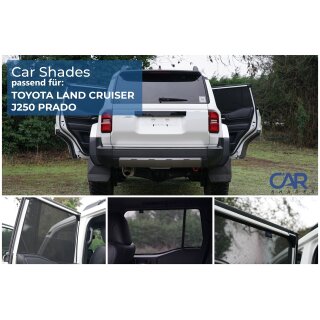 Sonnenschutz für Toyota Land Cruiser Prado J250 ab BJ. 2023, 2-teilig