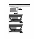 Sonnenschutz für Mercedes E-Klasse (W124) 4-Türer BJ. 85-95, 4-teilig