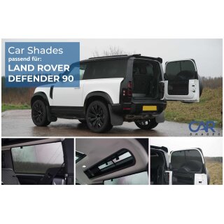 Sonnenschutz für Land Rover Defender D90 ab BJ. 2023, Komplett Set