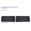 Sonnenschutz für Land Rover Defender D90 ab BJ. 2023, Blenden hintere Türen