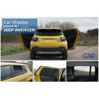Sonnenschutz für Jeep Avenger ab BJ. 2023-, Blenden hintere Türen
