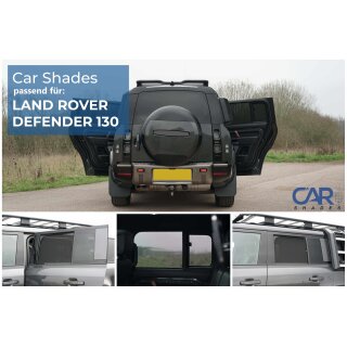 Sonnenschutz für Land Rover Defender D130 ab BJ. 2022, Blenden hintere Türen