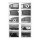 UV Car Shades Mercedes Benz E-Klasse (W211) 4-Door BJ. 02-08, set of 4