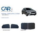 Sonnenschutz für Opel Corsa F 5-Türer ab BJ. 2019, Komplett-Set