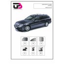 Sonnenschutz für Mercedes Benz E-Klasse (S211) Kombi BJ. 02-08, 6-teilig