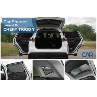 Sonnenschutz für Chery Tiggo 7  ab BJ. 2024, Komplett Set