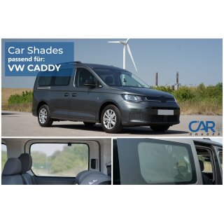 Car Shades for VW Caddy Maxi 2020> Rear Door Set
