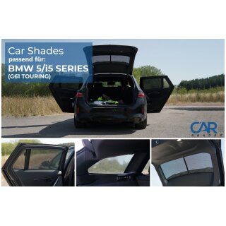 Sonnenschutz für BMW 5er G61 Touring ab BJ. 2024 Blenden hinten + Heckscheibe