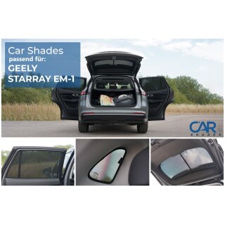 Sonnenschutz für Geely Starray (EX5) EM-i  ab BJ. 2024, Komplett Set