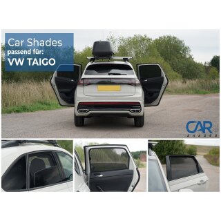 Sonnenschutz für VW Taigo ab BJ. 2021 hintere Türen , 2-teilig