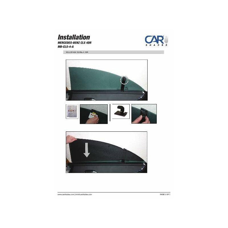 Auto-Sonnenschutz Scheiben-Tönung Sonnenblenden AUDI A6 AVANT C 6 Bj.05-11
