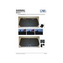 Sonnenschutz für Mercedes Benz CLS (W219) 4-Türer BJ. 05-11, 4-teilig