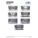 Car Shades for BMW 3er (E91) Estate BJ. 05-12, (Set of 6) for