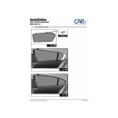 Car Shades for BMW 3er (E93) Cabriolet BJ. 07-13, set of 3