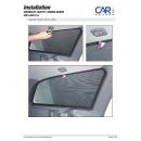 Car Shades (Set of 6) for Chevrolet Lacetti Estate 03-08