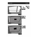 Car Shades (Set of 4) for Dacia Sandero 5dr 07-12