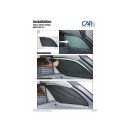 Car Shades for BMW 5er (E39) Estate BJ. 97-03, (Set of 6) for