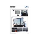 UV Privacy Car Shades (Set of 6) Mitsubishi Pinin 5dr 00-06