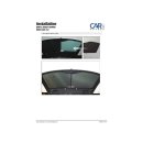 UV Car Shades BMW 5er (E61) Estate BJ. 04-10, set of 6