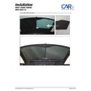 UV Car Shades BMW 5er (E61) Estate BJ. 04-10, set of 6