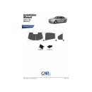 Car Shades (Set of 6) for Saab 9-3 4dr 02-10