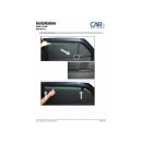 Car Shades (Set of 6) for Saab 9-5 4dr 01-10