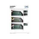 Car Shades (Set of 6) for Saab 9-5 Estate 01-10