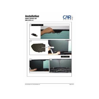 Wasserdichte 210D-PU Oxford Autoabdeckung Für Smar Produktbild-Vorschau 7