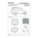 Sonnenschutz für Suzuki Jimny 3-Türer BJ. 99-, 4-teilig