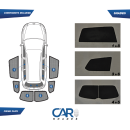 Car Shades (Set of 6) for VW Passat Estate 2015-2023