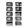 UV Car Shades Mercedes Benz ML (W163) 7-seater BJ. 98-05, set of 6