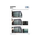 Car Shades for BMW X5 (E70) 5-Door BJ. 07-13, (Set of 6) for