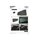 Car Shades for Citroen C2 3-Door BJ. 04-09, (Set of 4) for