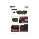 Car Shades for Citroen C2 3-Door BJ. 04-09, (Set of 4) for