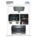 Car Shades for Citroen C4 Grand Picasso 5-Door BJ. 06-13, (Set of 6) for