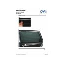 Car Shades for Citroen C4 Picasso 5-Door BJ. 06-14, (Set of 6) for