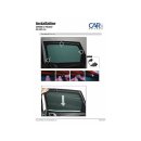 Car Shades for Citroen C4 Picasso 5-Door BJ. 06-14, (Set of 6) for