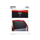 Car Shades for Citroen Xsara Picasso 5-Door BJ. 99-09, (Set of 6) for