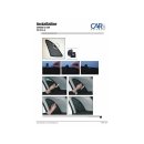 UV Car Shades Citroen C5 5-Door BJ. 01-08, set of 6