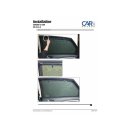 UV Car Shades Citroen C5 5-Door BJ. 01-08, set of 6