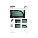 Sonnenschutz für Citroen C5 Limousine BJ. 2001-2008, 6-teilig