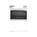 Car Shades for Citroen C5 4-Door ab 2008, (Set of 4) for