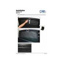 Sonnenschutz für Citroen C5 Limousine BJ. 2008-2017, 4-teilig