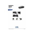 Sonnenschutz für Citroen C5 Limousine BJ. 2008-2017, 4-teilig