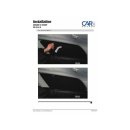 Car Shades for Citroen C5 Estate ab 2008, (Set of 6) for