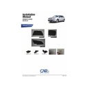 Car Shades for Citroen C5 Estate ab 2008, (Set of 6) for